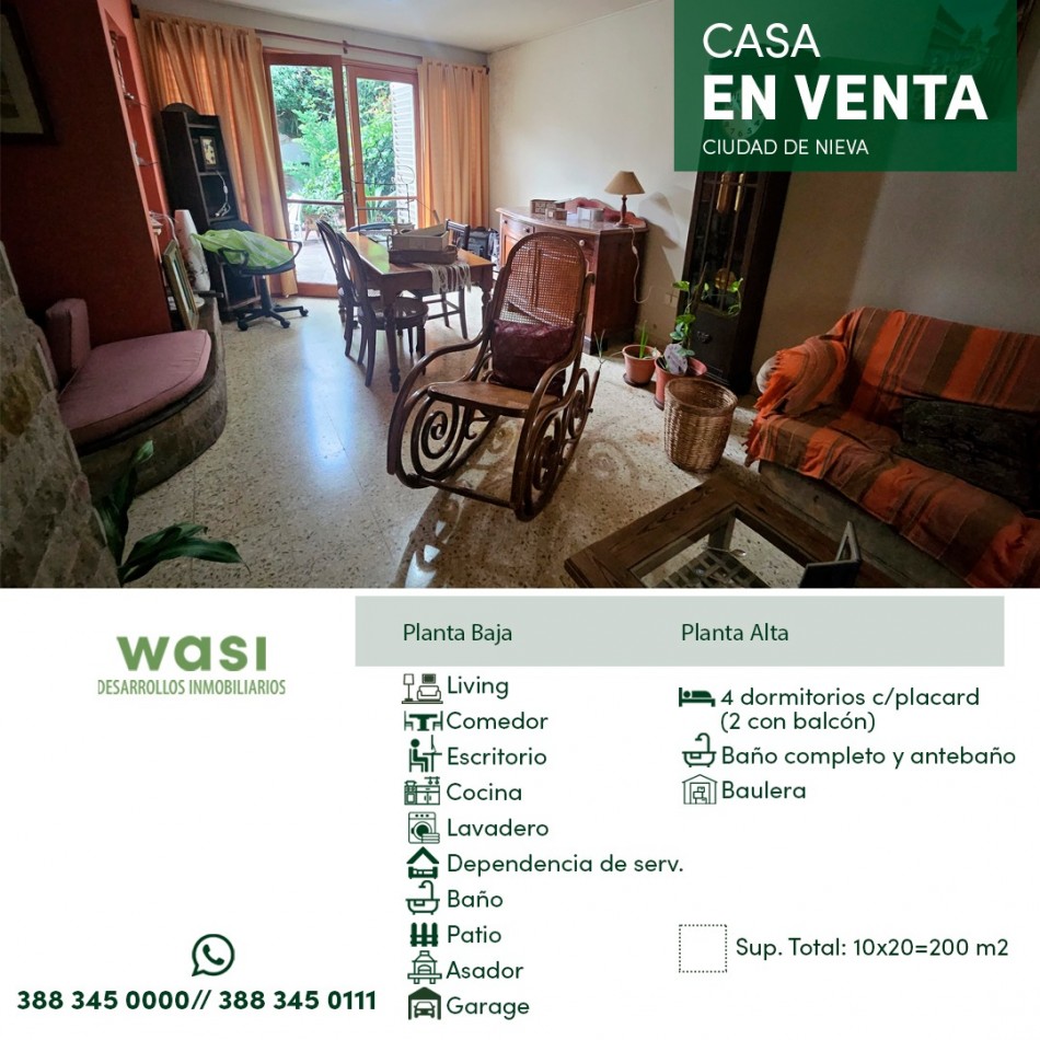 CASA CIUDAD DE NIEVA