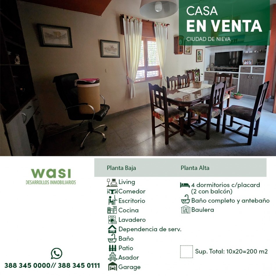 CASA CIUDAD DE NIEVA