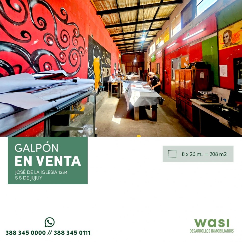 DEPOSITO CON OFICINAS EN VENTA