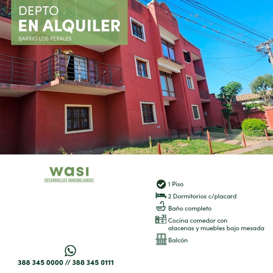 ALQUILER DEPTO LOS PERALES
