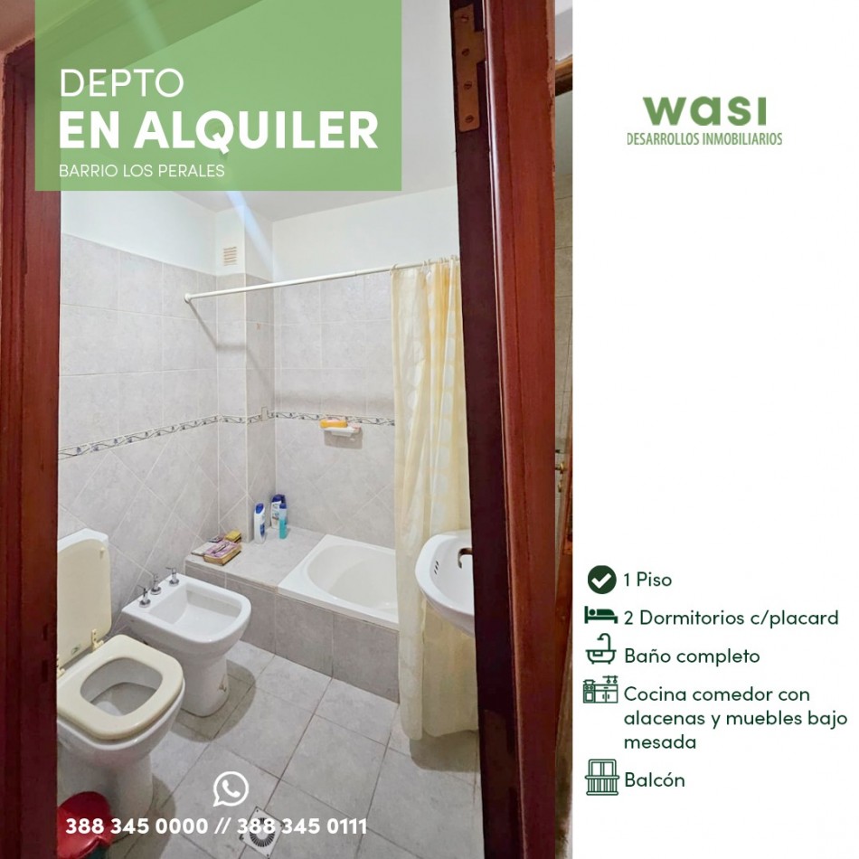 ALQUILER DEPTO LOS PERALES