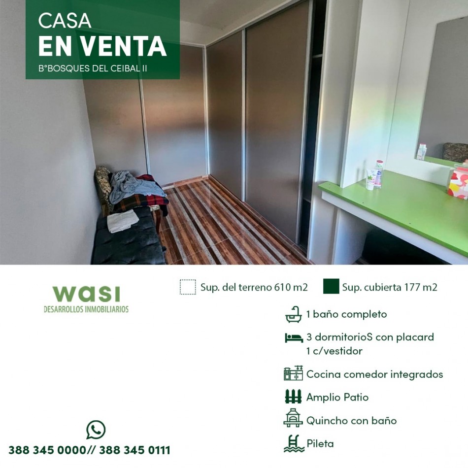 CASA CON PISCINA EL CEIBAL