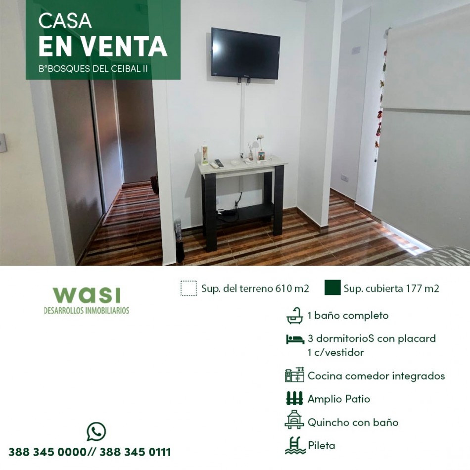 CASA CON PISCINA EL CEIBAL