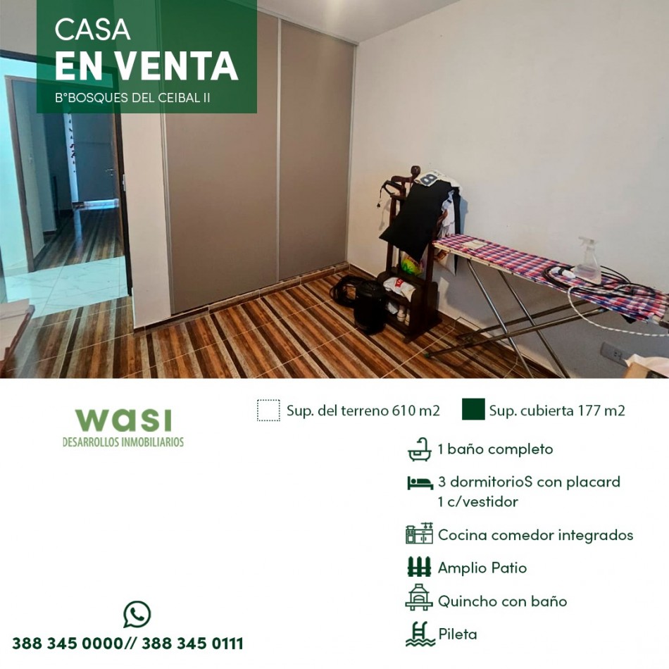 CASA CON PISCINA EL CEIBAL