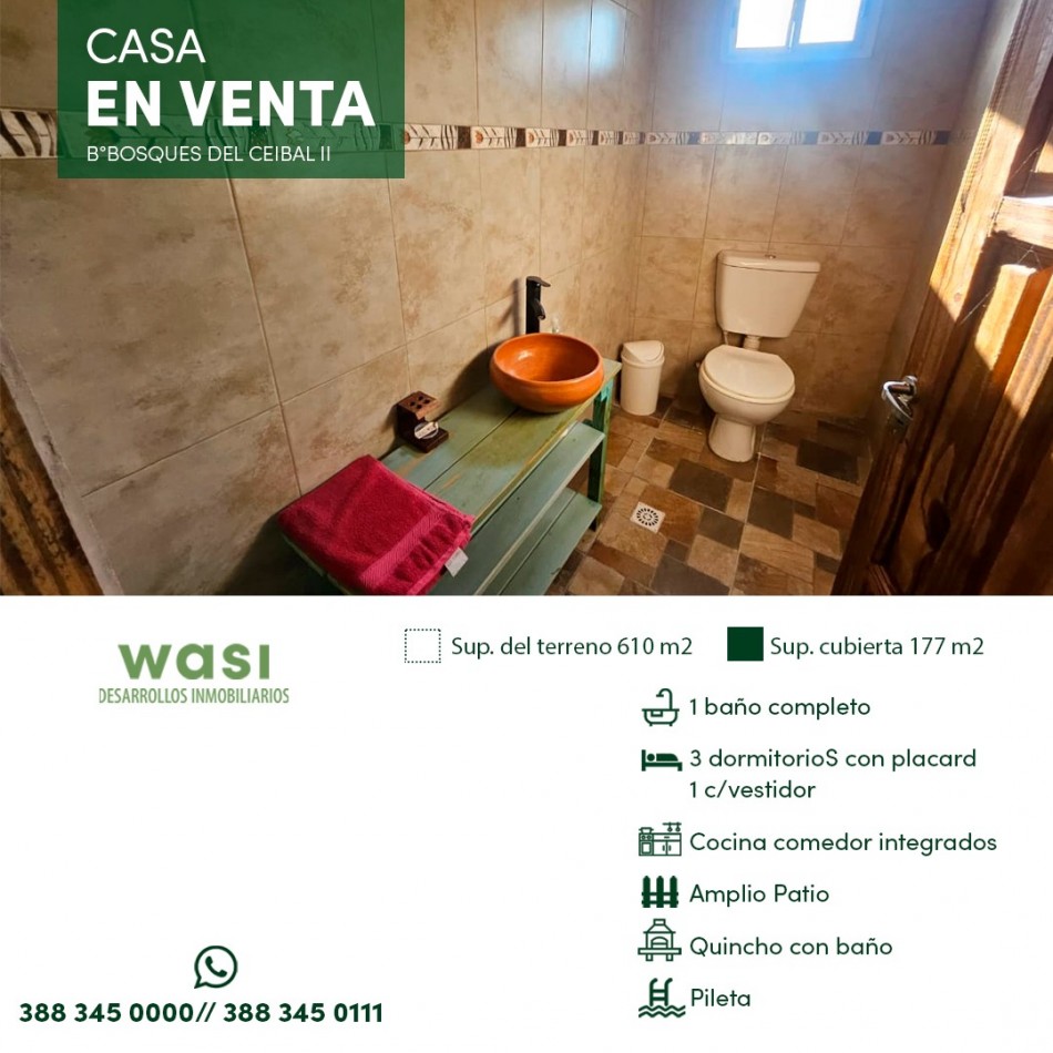 CASA CON PISCINA EL CEIBAL