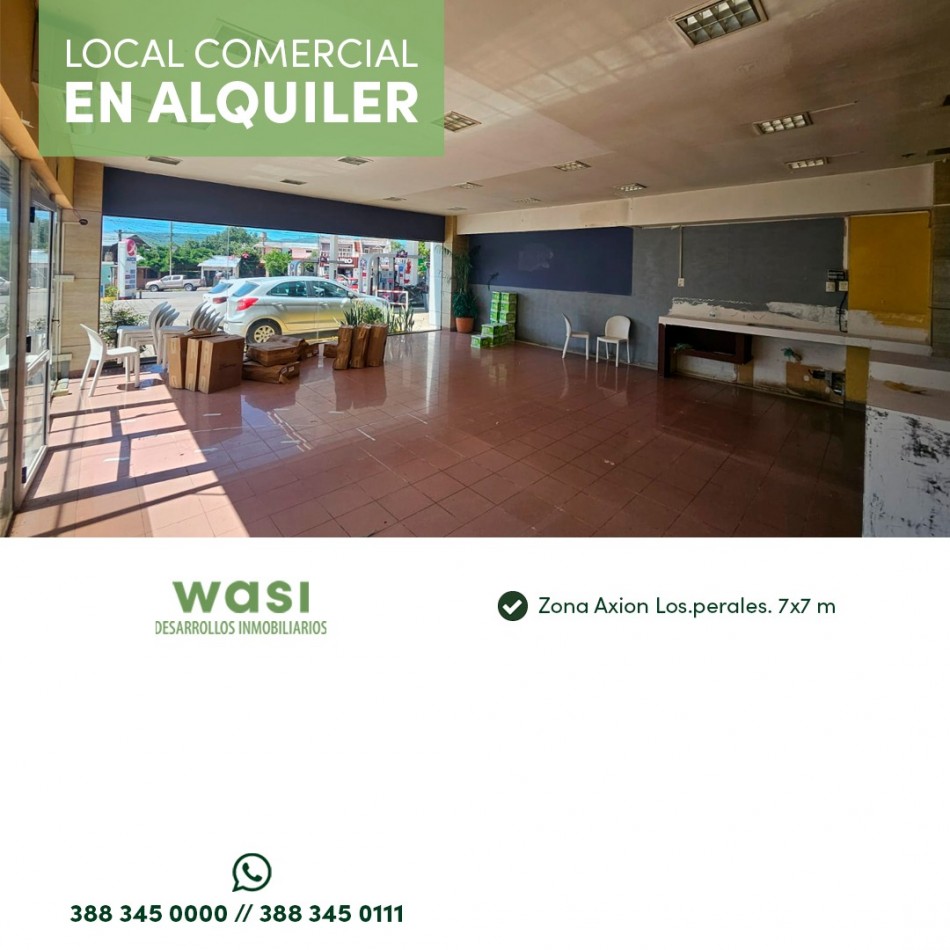 ALQUILER LOCAL COMERCIAL LOS PERALES