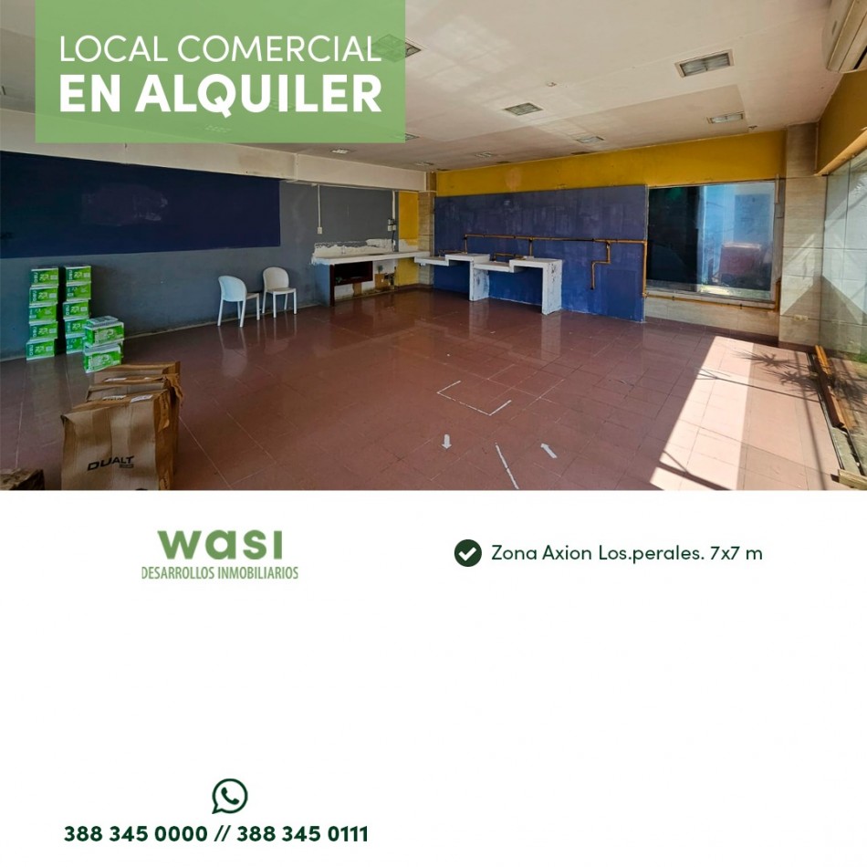 ALQUILER LOCAL COMERCIAL LOS PERALES