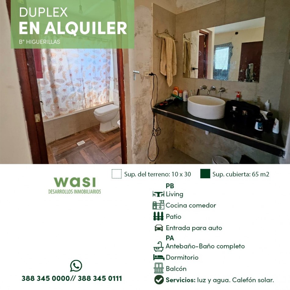 Alquiler Duplex tipo Loft