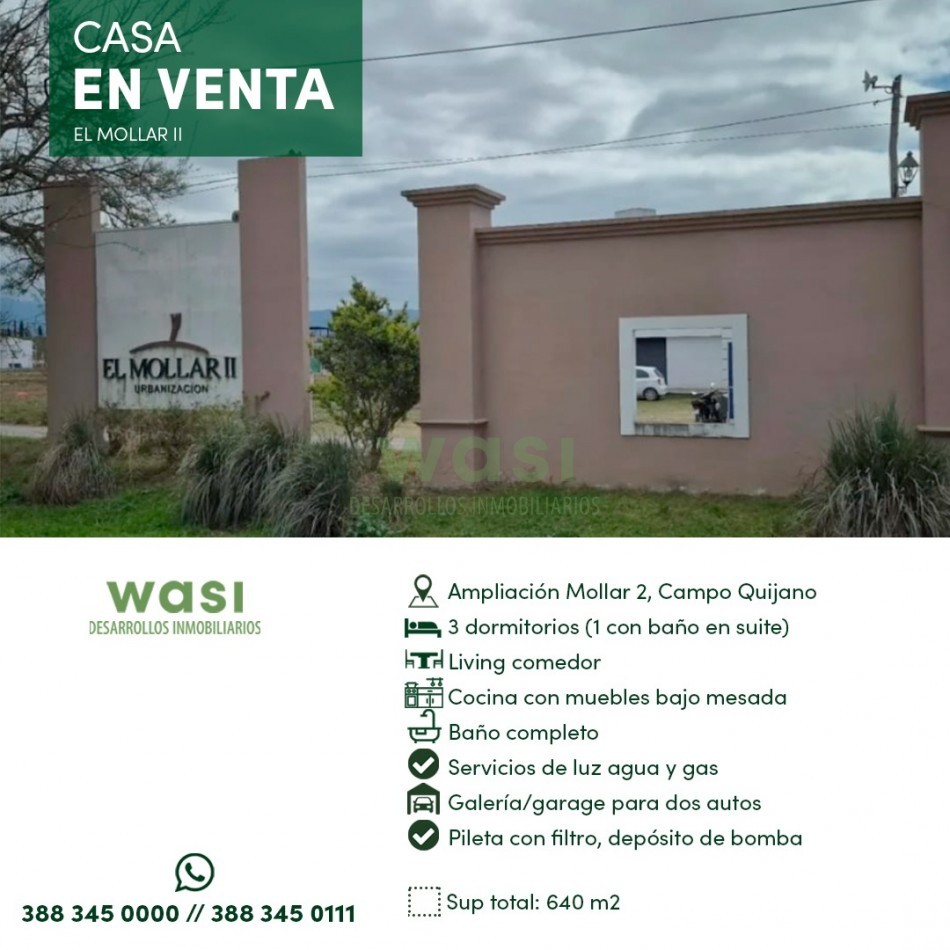 CASA CAMPO QUIJANO SALTA