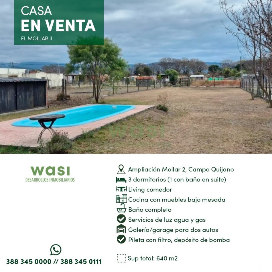 CASA CAMPO QUIJANO SALTA