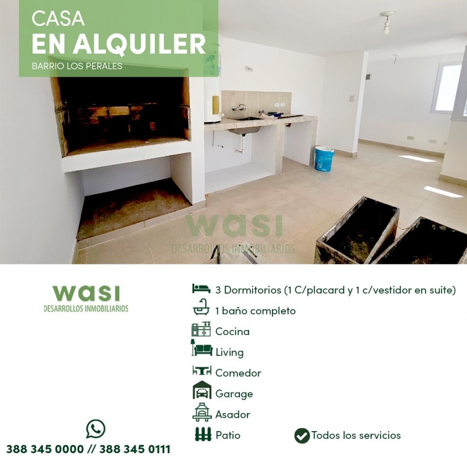 ALQUILER DUPLEX LOS PERALES