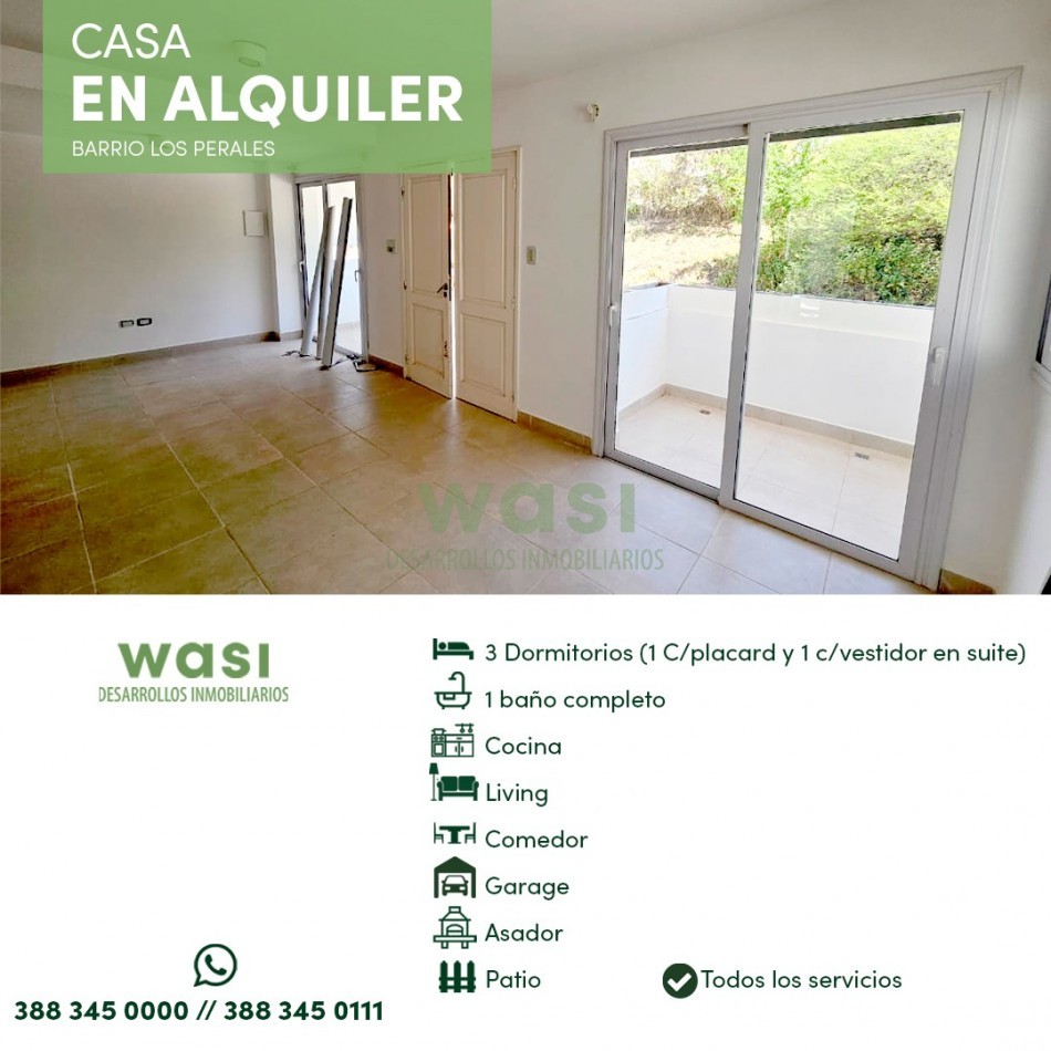 ALQUILER DUPLEX LOS PERALES