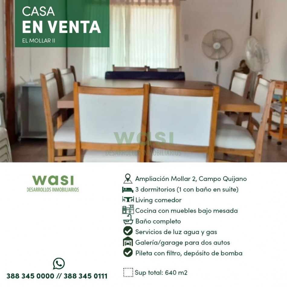 CASA CAMPO QUIJANO SALTA