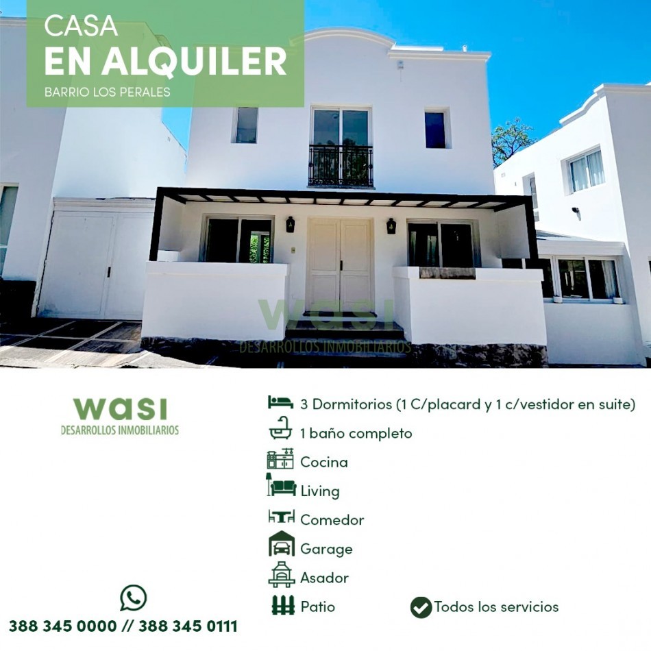 ALQUILER DUPLEX LOS PERALES