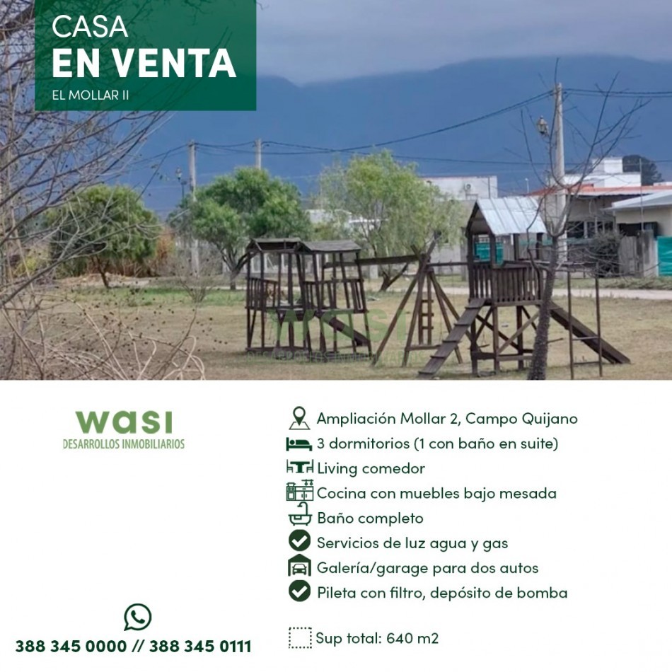 CASA CAMPO QUIJANO SALTA