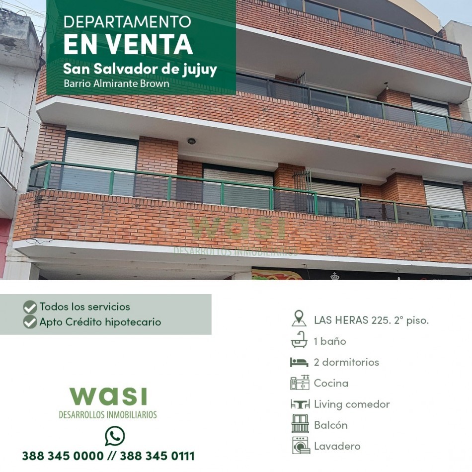 DEPTO 2 DORM CENTRO VENTA