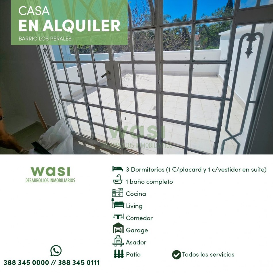 ALQUILER DUPLEX LOS PERALES