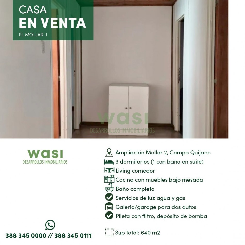 CASA CAMPO QUIJANO SALTA