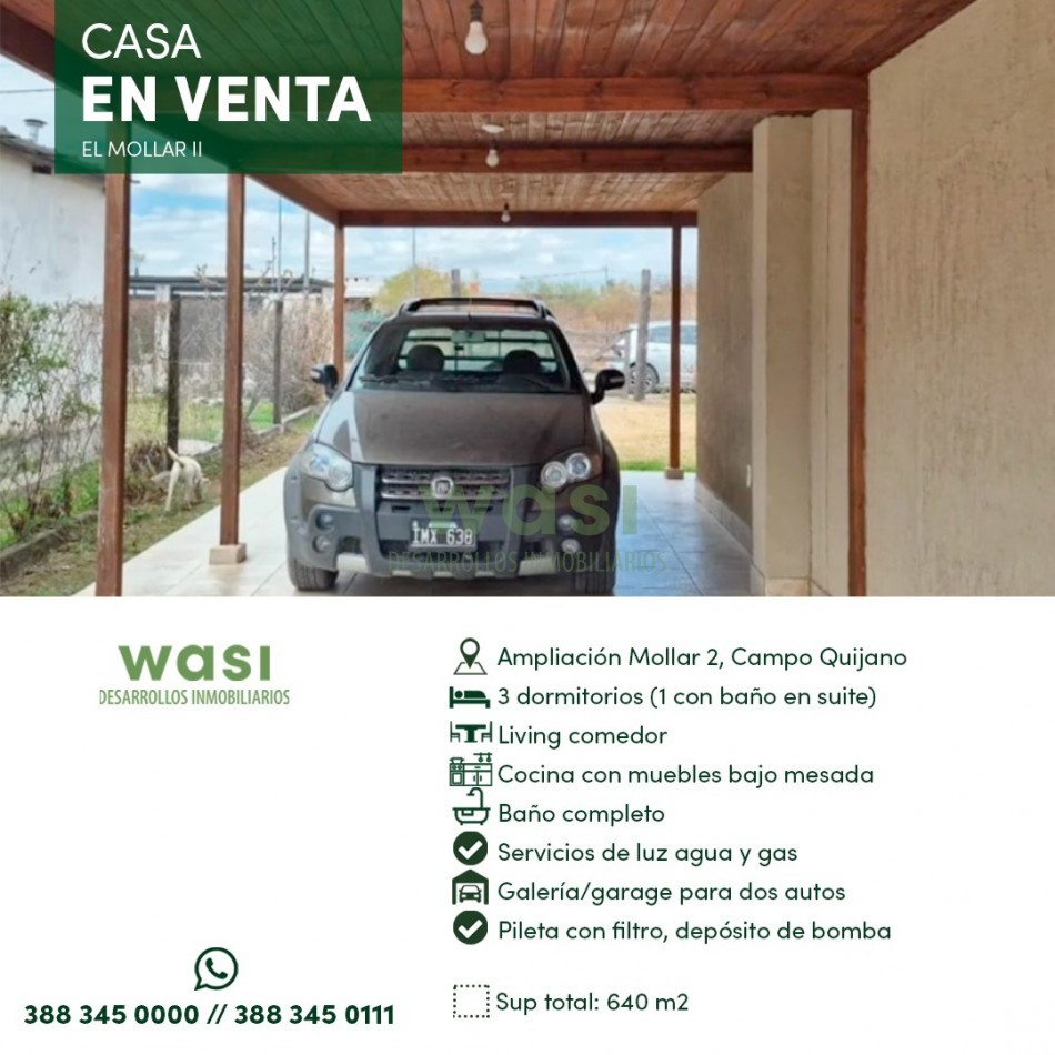 CASA CAMPO QUIJANO SALTA