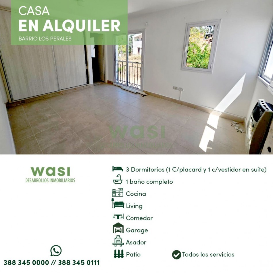 ALQUILER DUPLEX LOS PERALES