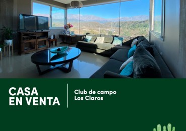 CASA 1° CATEGORIA EN "CLUB DE CAMPO LOS CLAROS"