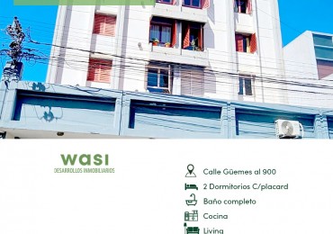 ALQUILER CENTRO 2 DORMIT