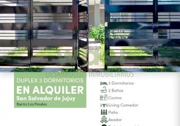 Alquiler Duplex Los Perales
